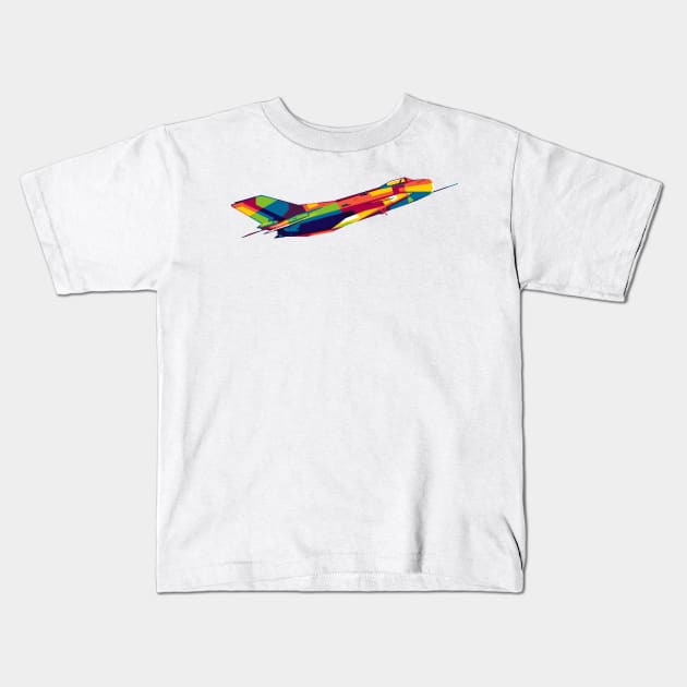 Shenyang J-6 Kids T-Shirt by wpaprint